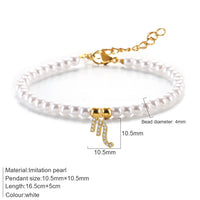 Fashion 12 Twelve Constellation Zircon Bracelet Gold