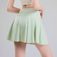 Tennis Skirt Female Yoga White Badminton Pleated