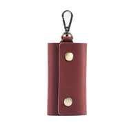 First Layer Cowhide Coin Purse Car Multifunctional Keychain