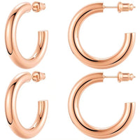 Silver Needle Color-preserving Anti-allergy Earrings
