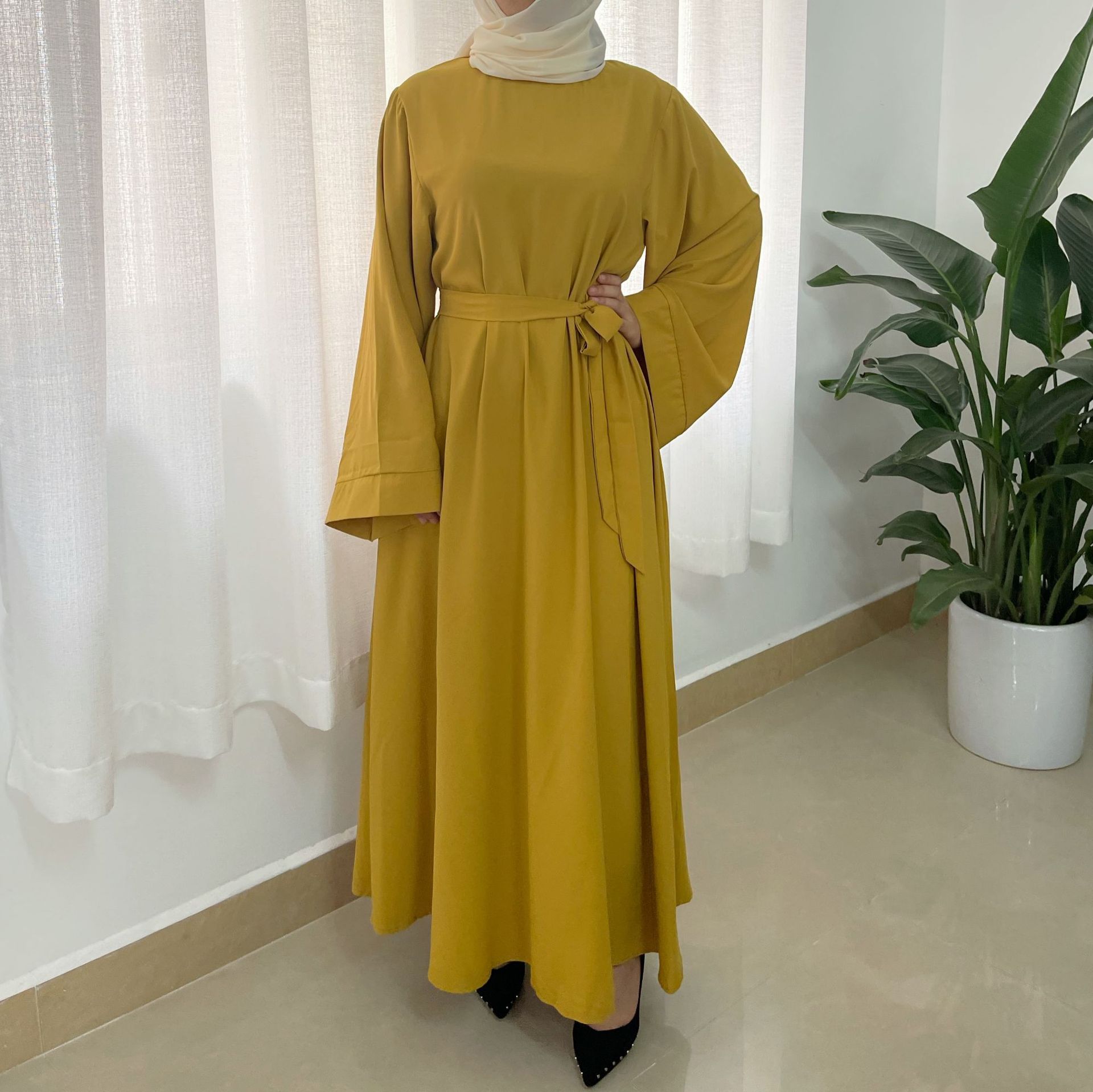Robe Plus Size Muslim Dress - Chic Angle