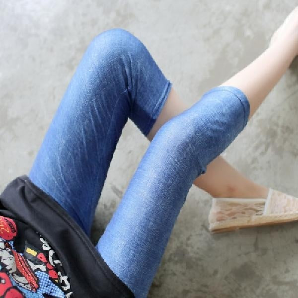 Summer Elastic Thin Slimming Cropped Pants