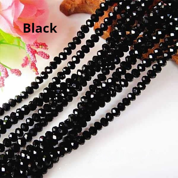 Crystal Flat Beads Scattered Beads Bulk Bracelet Knitting Accessories Material Wheel Micro Glass Bead