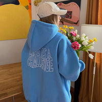 Autumn And Winter Fashionable Loose All-match Top