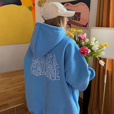 Autumn And Winter Fashionable Loose All-match Top