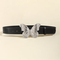 Women's Metal Large Butterfly Belt Simple Vintage Belt Sweet Trend Accessory