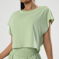Summer Thin Minimalism Top Women's Quick-drying T-shirt - Chic Angle