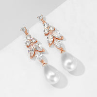 Long Pearl Eardrops Women's Fashion