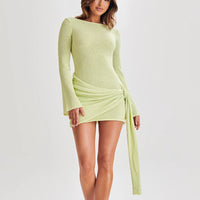 Fashion Slim Long-sleeved Dress Dresses Women Clothing