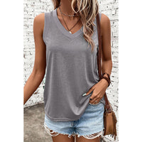 Leisure Loose Outer Wear Sleeveless Top - Chic Angle