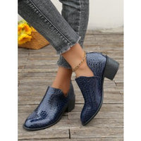 Later Zip Ankle Boots Europe And America