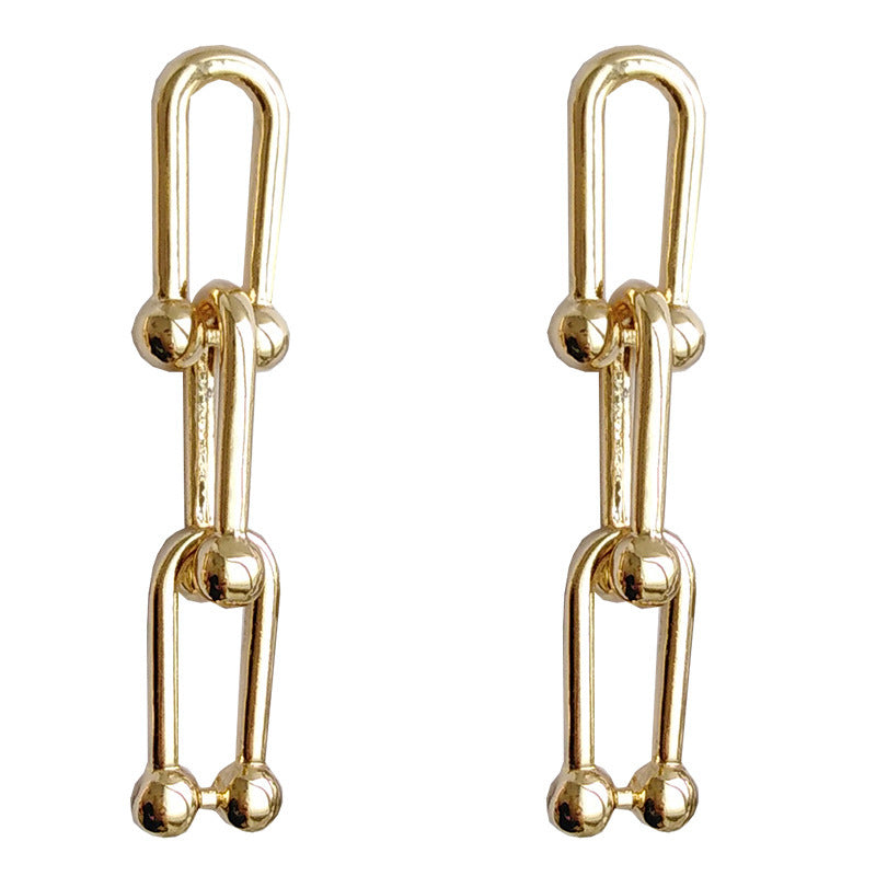Personalized Chain Earrings