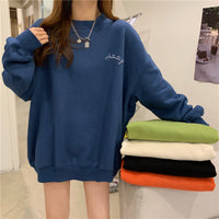Loose Korean Style Autumn And Winter Leisure Top