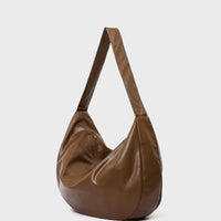 Casual Soft Leather Large Capacity Shoulder Crossbody Tote Bag