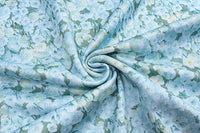 Hanging Neck Back Slim Floral Knee-length