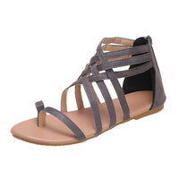 Flip-flops Flat Cross Straps European And American Roman Sandals
