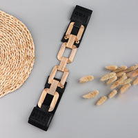 The New Women's Gold Black Wide Belt Decoration Fashion Elastic Metal Waist Cover With Skirt Coat Waist Closed With Fashion Belt