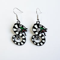 Zodiac Ornament Exaggerated Dripping Dragon Earrings