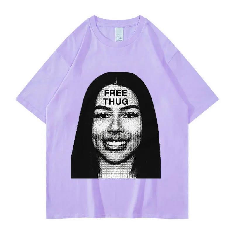 Women's Retro Short Sleeve Top Hip Hop T-shirt - Chic Angle