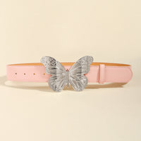 Women's Metal Large Butterfly Belt Simple Vintage Belt Sweet Trend Accessory