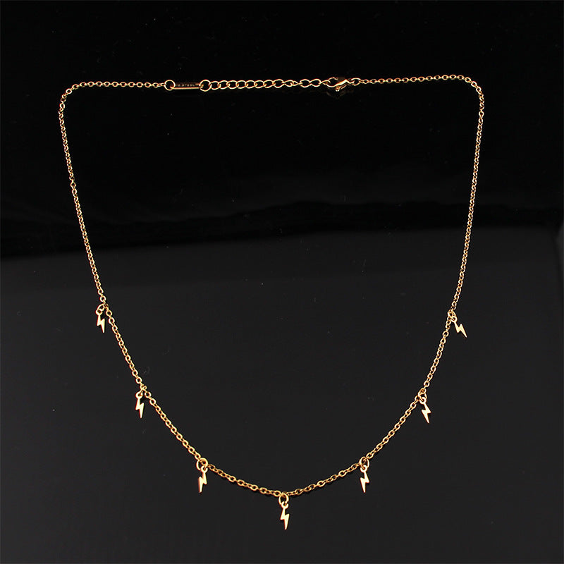 Female Stainless Steel Star Small Pendant Necklace - Chic Angle