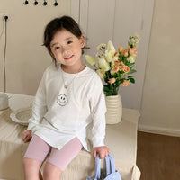 Thin Girls' Shorts Ice Silk Safety Pants Children