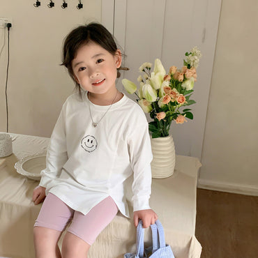 Thin Girls' Shorts Ice Silk Safety Pants Children