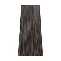 Summer New Women's Pleated Long Sling Dress