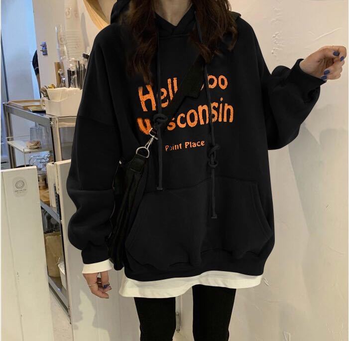 Loose-fitting Korean Style Coat Top