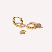 Silver Needle Special-interest Design Rhinestone Heart-shaped Earrings For Women