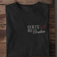 European And American I Save Wine Round Neck Short Sleeve From Bottled Shirts