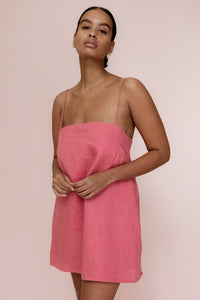 Cotton And Linen Suspenders Comfortable Vacation Versatile Dress