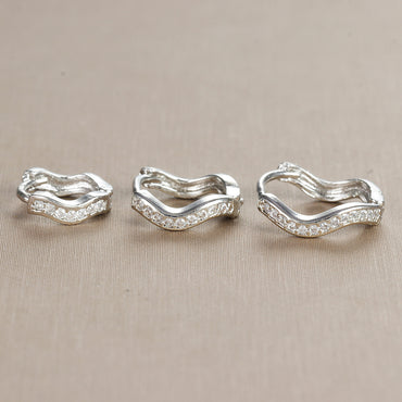 Simple And Irregular Twisted Women's Earrings