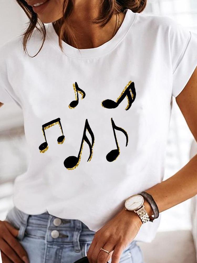 Women's Loose 3D Pattern T-shirt